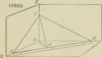 An illustration from Practical plane and solid geometry for advanced students, including graphic statics, adapted to the requirements of the South Kensington syllabus (1899)