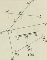 An illustration from Practical plane and solid geometry for advanced students, including graphic statics, adapted to the requirements of the South Kensington syllabus (1899)