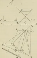 An illustration from Practical plane and solid geometry for advanced students, including graphic statics, adapted to the requirements of the South Kensington syllabus (1899)