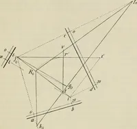 An illustration from Practical plane and solid geometry for advanced students, including graphic statics, adapted to the requirements of the South Kensington syllabus (1899)