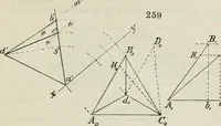 An illustration from Practical plane and solid geometry for advanced students, including graphic statics, adapted to the requirements of the South Kensington syllabus (1899)