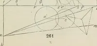An illustration from Practical plane and solid geometry for advanced students, including graphic statics, adapted to the requirements of the South Kensington syllabus (1899)
