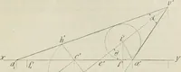 An illustration from Practical plane and solid geometry for advanced students, including graphic statics, adapted to the requirements of the South Kensington syllabus (1899)