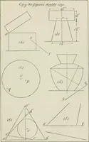 An illustration from Practical plane and solid geometry for advanced students, including graphic statics, adapted to the requirements of the South Kensington syllabus (1899)