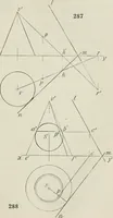An illustration from Practical plane and solid geometry for advanced students, including graphic statics, adapted to the requirements of the South Kensington syllabus (1899)