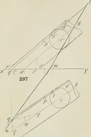 An illustration from Practical plane and solid geometry for advanced students, including graphic statics, adapted to the requirements of the South Kensington syllabus (1899)