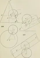 An illustration from Practical plane and solid geometry for advanced students, including graphic statics, adapted to the requirements of the South Kensington syllabus (1899)