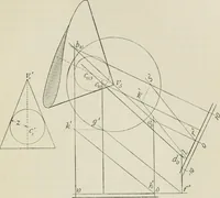 An illustration from Practical plane and solid geometry for advanced students, including graphic statics, adapted to the requirements of the South Kensington syllabus (1899)