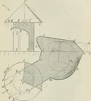 An illustration from Practical plane and solid geometry for advanced students, including graphic statics, adapted to the requirements of the South Kensington syllabus (1899)