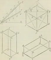 An illustration from Practical plane and solid geometry for advanced students, including graphic statics, adapted to the requirements of the South Kensington syllabus (1899)