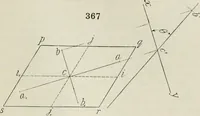 An illustration from Practical plane and solid geometry for advanced students, including graphic statics, adapted to the requirements of the South Kensington syllabus (1899)