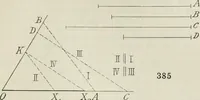 An illustration from Practical plane and solid geometry for advanced students, including graphic statics, adapted to the requirements of the South Kensington syllabus (1899)