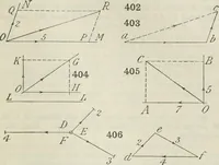 An illustration from Practical plane and solid geometry for advanced students, including graphic statics, adapted to the requirements of the South Kensington syllabus (1899)