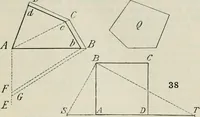 An illustration from Practical plane and solid geometry for advanced students, including graphic statics, adapted to the requirements of the South Kensington syllabus (1899)