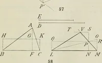 An illustration from Practical plane and solid geometry for advanced students, including graphic statics, adapted to the requirements of the South Kensington syllabus (1899)
