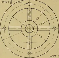 Picture 41 of 108 from Practical problems in mechanical drawing and blueprint reading (1921), leaf 39