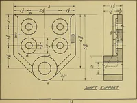Picture 45 of 108 from Practical problems in mechanical drawing and blueprint reading (1921), leaf 42