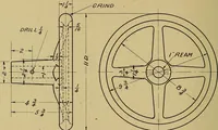 Picture 66 of 108 from Practical problems in mechanical drawing and blueprint reading (1921), leaf 65