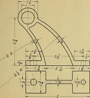 Picture 73 of 108 from Practical problems in mechanical drawing and blueprint reading (1921), leaf 72