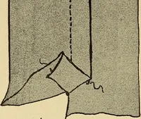An illustration from Practical sewing and dressmaking (1913)