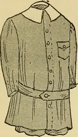 An illustration from Practical sewing and dressmaking (1913)