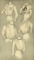 An illustration from Practical sewing and dressmaking (1913)