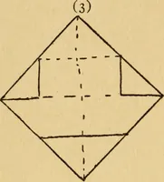 An illustration from A practical system in folding, cutting and modeling, &c. (1908)