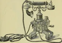 An illustration from The practical telephone handbook and guide to the telephonic exchange (1906)
