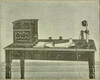 An illustration from The practical telephone handbook and guide to the telephonic exchange (1906)