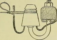 An illustration from The practical telephone handbook and guide to the telephonic exchange (1906)