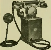 An illustration from The practical telephone handbook and guide to the telephonic exchange (1906)