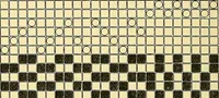 An illustration from A practical treatise on weaving and designing of textile fabrics : with chapters on the principles of construction of the loom, calculations and colour (1879)