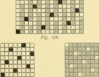 Picture 60 of 116 from A practical treatise on weaving and designing of textile fabrics : with chapters on the principles of construction of the loom, calculations and colour (1879), leaf 200