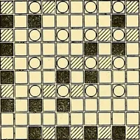 An illustration from A practical treatise on weaving and designing of textile fabrics : with chapters on the principles of construction of the loom, calculations and colour (1879)