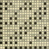 An illustration from A practical treatise on weaving and designing of textile fabrics : with chapters on the principles of construction of the loom, calculations and colour (1879)