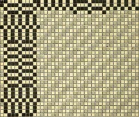Picture 77 of 116 from A practical treatise on weaving and designing of textile fabrics : with chapters on the principles of construction of the loom, calculations and colour (1879), leaf 217