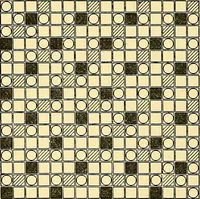 Picture 93 of 116 from A practical treatise on weaving and designing of textile fabrics : with chapters on the principles of construction of the loom, calculations and colour (1879), leaf 231