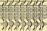Picture 100 of 116 from A practical treatise on weaving and designing of textile fabrics : with chapters on the principles of construction of the loom, calculations and colour (1879), leaf 248