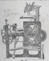 An illustration from A practical treatise on weaving and designing of textile fabrics : with chapters on the principles of construction of the loom, calculations, and colour (1885)