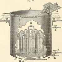 An illustration from A practical treatise on the manufacture of soap and candles .. (1888)
