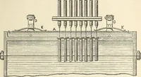 An illustration from A practical treatise on the manufacture of soap and candles .. (1888)