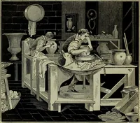 An illustration from A practical treatise on the use of the microscope, including the different methods of preparing and examining animal, vegetable, and mineral structures (1848)