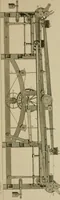 An illustration from A practical treatise on weaving by hand and power looms; intended as a text book for manufacturers by hand and power looms, and power loom engineers .. (1846)