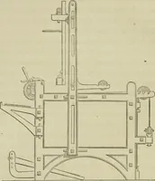 An illustration from A practical treatise on weaving by hand and power looms; intended as a text book for manufacturers by hand and power looms, and power loom engineers .. (1846)