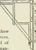 An illustration from A practical treatise on the steel square and its application to everyday use : being an exhaustive collection of steel square problems and solutions, "old and new", with many original and useful additions, forming a complete encyclopedia of steel square knowledge, together with a brief history of the square, and description of tables, keys and other aids and attachments (1903)