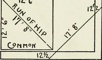 An illustration from A practical treatise on the steel square and its application to everyday use : being an exhaustive collection of steel square problems and solutions, "old and new", with many original and useful additions, forming a complete encyclopedia of steel square knowledge, together with a brief history of the square, and description of tables, keys and other aids and attachments (1903)