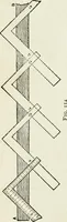 An illustration from A practical treatise on the steel square and its application to everyday use : being an exhaustive collection of steel square problems and solutions, "old and new", with many original and useful additions, forming a complete encyclopedia of steel square knowledge, together with a brief history of the square, and description of tables, keys and other aids and attachments (1903)