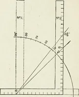 An illustration from A practical treatise on the steel square and its application to everyday use : being an exhaustive collection of steel square problems and solutions, "old and new", with many original and useful additions, forming a complete encyclopedia of steel square knowledge, together with a brief history of the square, and description of tables, keys and other aids and attachments (1903)