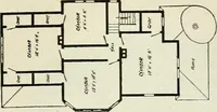 An illustration from A practical treatise on the steel square and its application to everyday use : being an exhaustive collection of steel square problems and solutions, "old and new", with many original and useful additions, forming a complete encyclopedia of steel square knowledge, together with a brief history of the square, and description of tables, keys and other aids and attachments (1903)