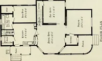 An illustration from A practical treatise on the steel square and its application to everyday use : being an exhaustive collection of steel square problems and solutions, "old and new", with many original and useful additions, forming a complete encyclopedia of steel square knowledge, together with a brief history of the square, and description of tables, keys and other aids and attachments (1903)